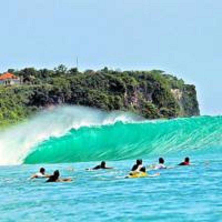 Uluwatu Green Bowl Beach Villas מראה חיצוני תמונה